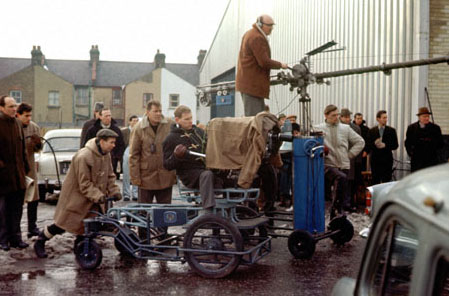 A678C5 Shooting a scene for The Plane Makers at ATV Elstree in 1963